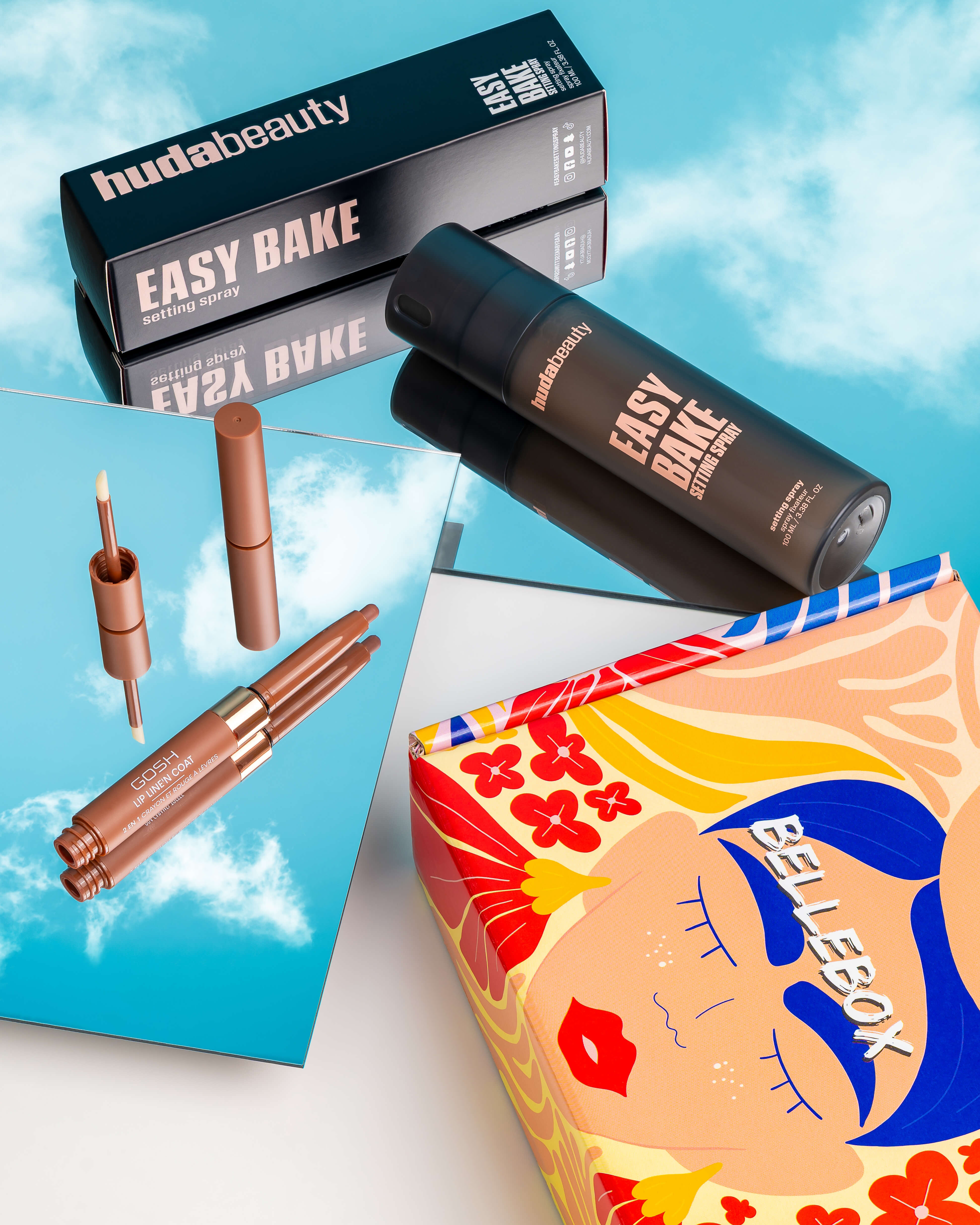 BelleBox - Cutie de abonament lunară cu produse cosmetice